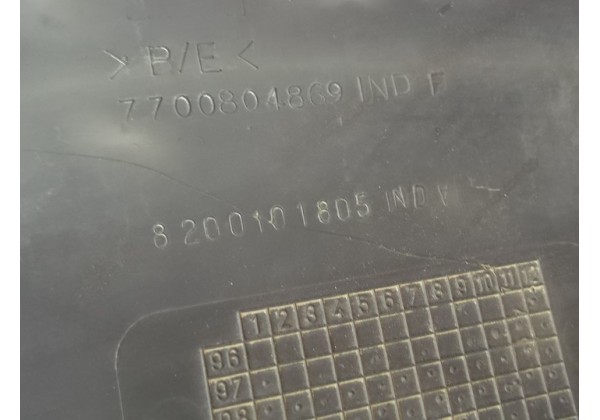 Молдинг задньої лівої розпашної дверки Renault Kangoo, 7700804869, 8200101805
